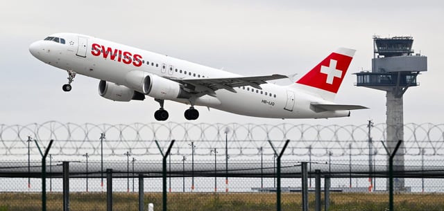 Ein A320 der Swiss International Air Lines