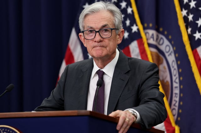 U.S. Federal Reserve Chair Jerome Powell holds a press conference following the issuance of the Federal Open Market Committee's statement on interest rate policy in Washington, D.C., U.S., July 30, 2025. REUTERS/Jonathan Ernst/File Photo