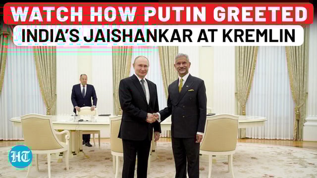 After Lavrov, Jaishankar meets Russia’s Putin amid U. S. tariff tensions