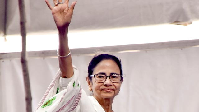 West Bengal Chief Minister Mamata Banerjee congratulated candidates after the declaration of the WBJEE Results 2025 on August 22, 2025. (File/PTI)