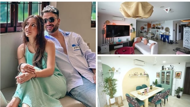 Inside Aly Goni and Jasmine Bhasin's Mumbai home. 