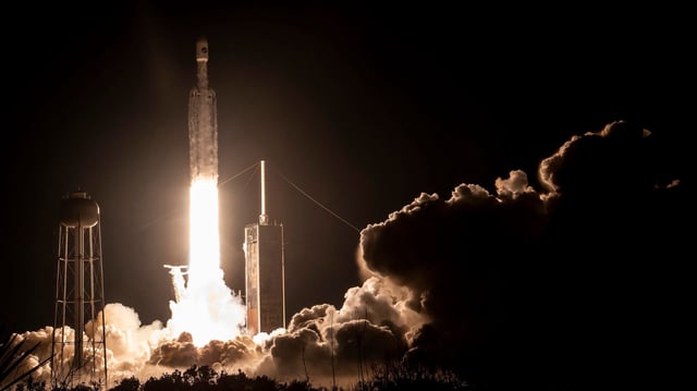 SpaceX launched USSF's X-37B to lower Earth orbit.