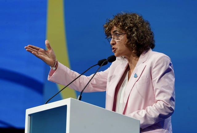 La secretaria general del Partido Popular Europeo, Dolors Montserrat, en una imagen de archivo.