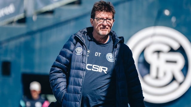Alfredo Berti, DT de Independiente Rivadavia. Necesita una victoria ante Tigre por la Liga Profesional. 