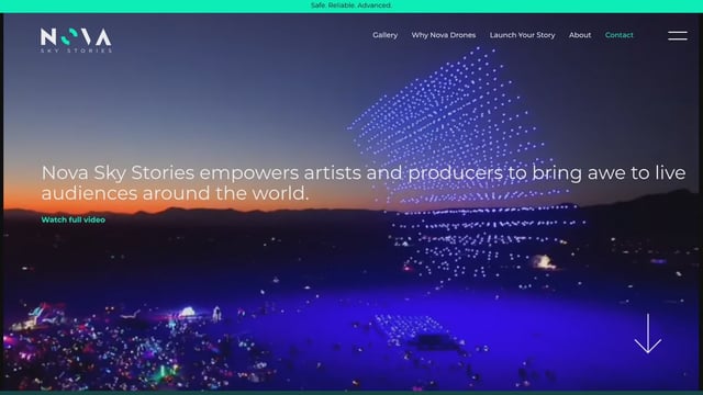 Screenshot for Nova Sky Stories Raises $50M for Drone Entertainment Expansion