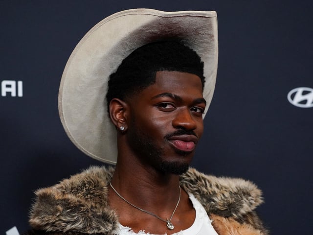 FILE - Lil Nas X arrives at the 36th annual GLAAD Media Awards on Thursday March 27, 2025, at the Beverly Hilton Hotel in Beverly Hills, Calif. (Photo by Jordan Strauss/Invision/AP, File)
