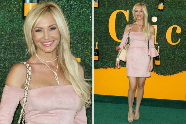 Camille Anderson at The 7th Annual Veuve Clicquot Polo Classic held at Will Rogers State Historic Park on October 15, 2016, in Pacific Palisades, California.