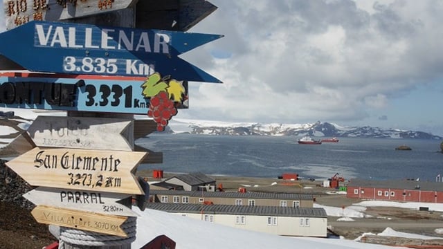 Base Frei (Isla Rey Jorge) en la Antártica chilena
