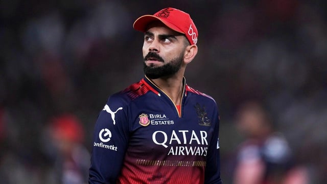 Virat Kohli has been with the RCB team since 2008. Courtesy: PTI