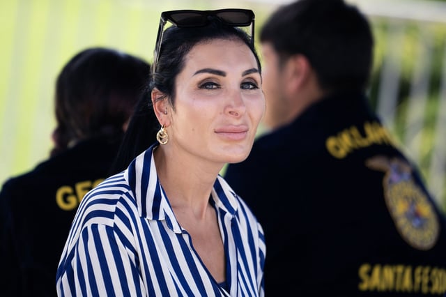 Laura Loomer is seen outside the  Capitol in Washington D.C., on June 12, 2025. 