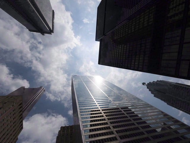 Ontario's financial services watchdog is taking steps to deter deceptive and fraudulent activity in the mortgage sector. Bank towers are shown from Bay Street in Toronto's financial district, on Wednesday, June 16, 2010.