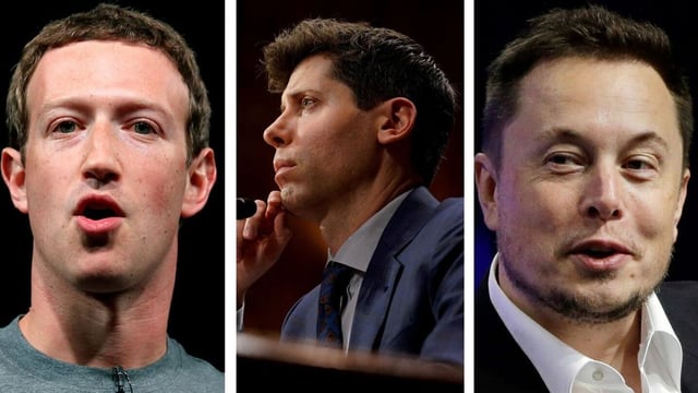 Musk intentó una osada estrategia para quedarse con OpenAI, que incluía a Mark Zuckerberg.