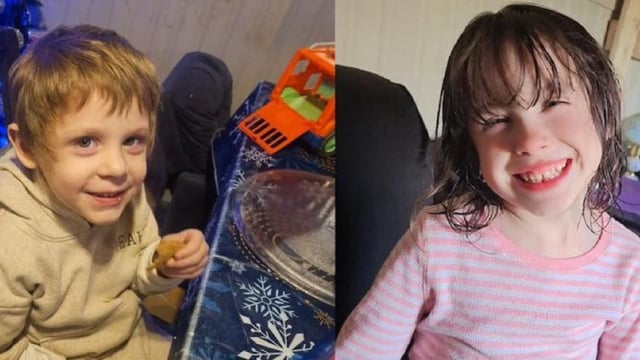 Jack Sullivan, 4, and his sister Lilly Sullivan, 6, were reported missing on May 2, 2025.
