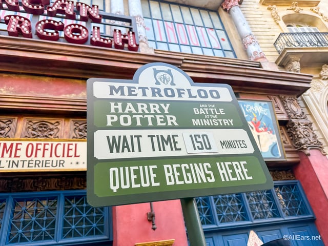 Opening time at park opening