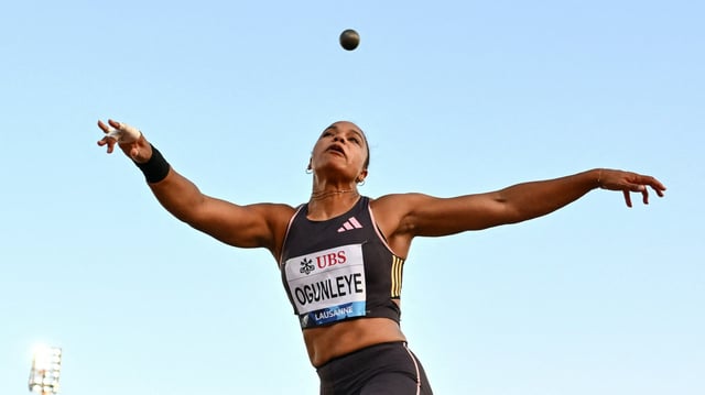 Yemisi Ogunleye sucht noch nach ihrer Medaillenform