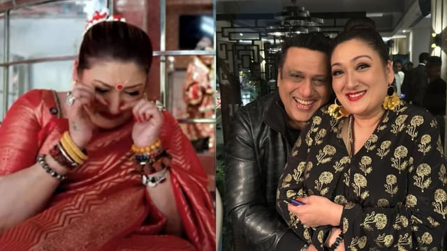 Sunita Ahuja and Govinda