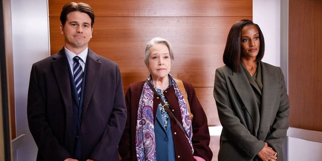 Matlock stars Jason Ritter, Kathy Bates, and Skye P. Marshall