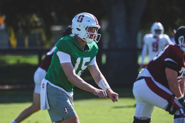 Transfer Ben Gulbranson was named the starting quarterback for Stanford, and Saturday’s game against Hawaii will be his Cardinal debut.