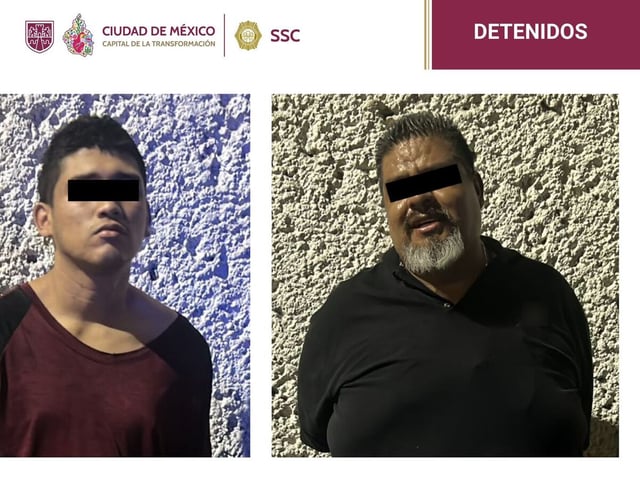 Hombres que mantenían privado de su libertad a sujeto dentro de automóvil.