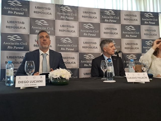 Fiscal Diego Luciani en Santa Fe.