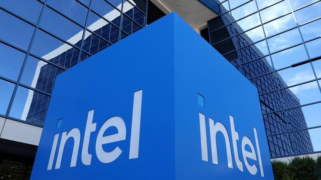 Intel-Zentrale in Santa Clara, Kalifornien (USA)