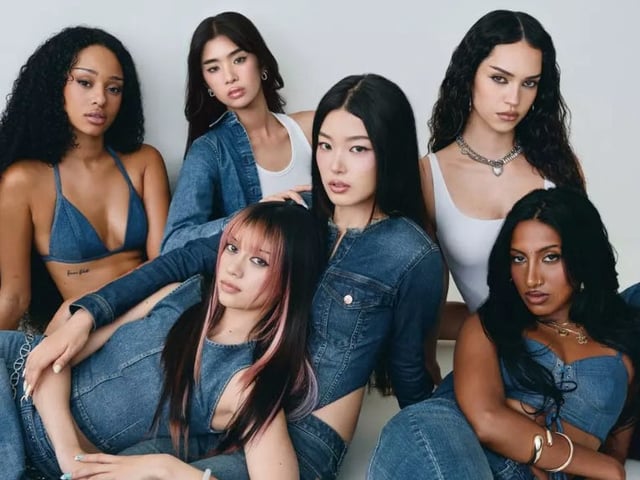 KATSEYE's ad for Gap demin was a viral hit.