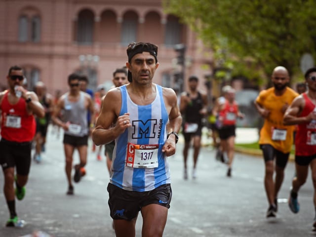 Maraton 42 k de Buenos Aires. Foto: Mariana Nedelcu