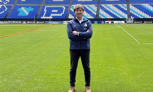 Presentó el Club Puebla a Hernán Cristante como su director técnico
