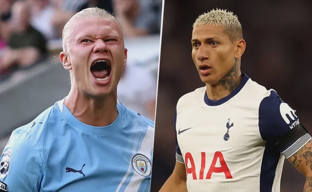 Manchester City recibe a Tottenham en su casa.
