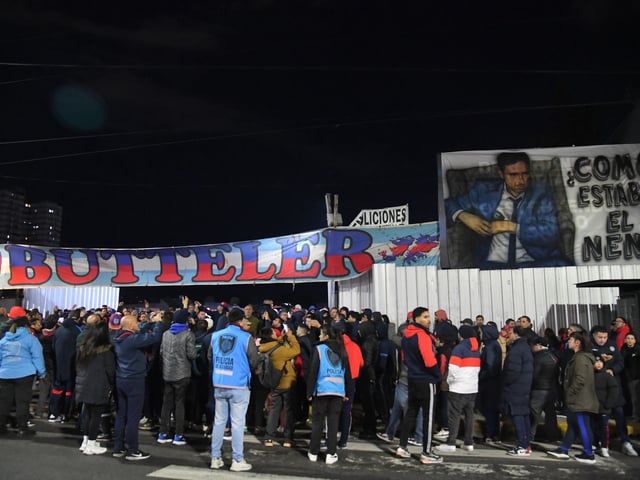 Marcha de simpatizantes de San Lorenzo contra Marcelo Moretti. FOTO Enrique Garcia Medina 