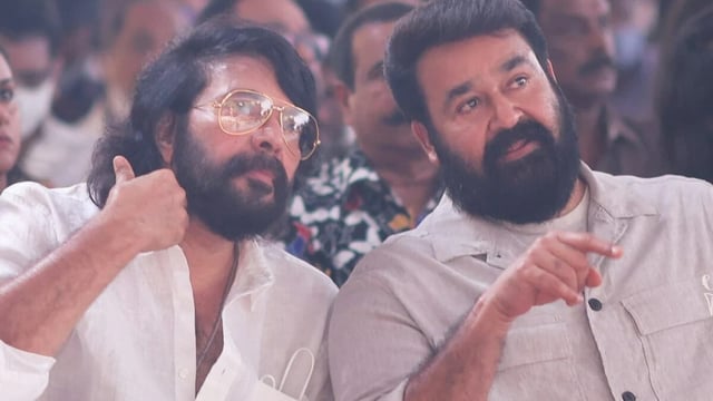 Mohanlal is happy that his friend Mammootty has recovered from an unspecified illness. 