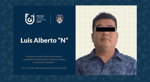 Foto: Fiscalía de la Ciudad de México.
