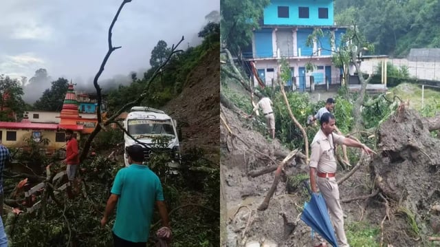 Cloudburst in Chamoli  | Image: X\ANI
