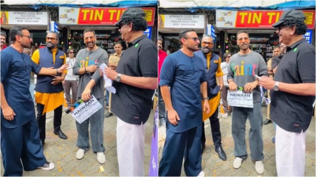 Akshay Kumar Pulls Saif Ali Khan's Leg As Priyadarshan's Haiwaan Goes On Floors: I Know This Devil Very Well