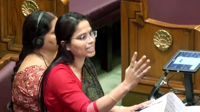 Samajwadi Party MLA Pooja Pal was expelled from SP for cross-voting during the Rajya Sabha election.