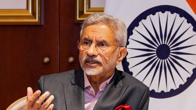 Union external affairs minister S Jaishankar. 