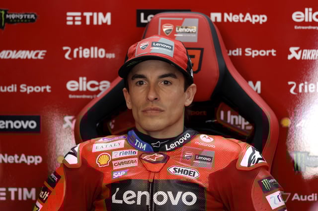 MotoGP - Spanish Grand Prix - Circuito de Jerez, Jerez, Spain - April 27, 2025 Ducati Lenovo Team's Marc Marquez before the race REUTERS/Jon Nazca/File Photo