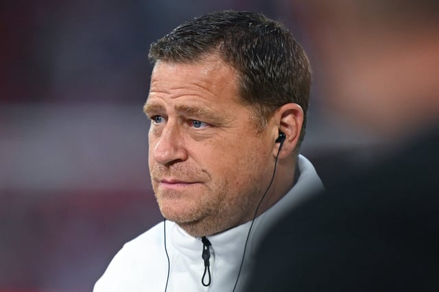 Max Eberl, Sportvorstand des FC Bayern München, im Münchner Stadion