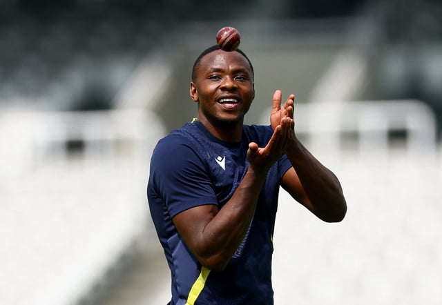 Cricket - World Test Championship Final - South Africa Practice - Lord's Cricket Ground, London, Britain - June 9, 2025 South Africa's Kagiso Rabada during practice Action Images via Reuters/Andrew Boyers/File Photo