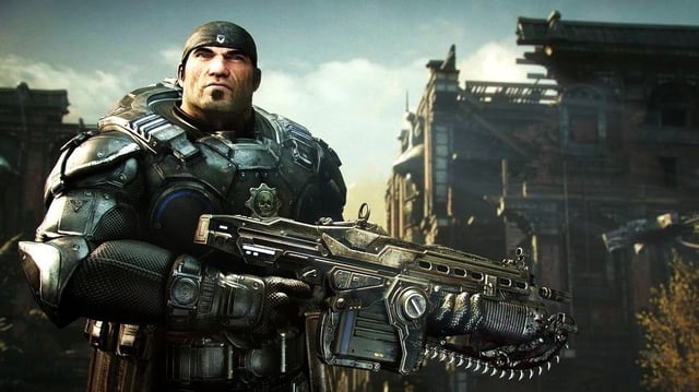 Marcus Fenix in Gears of War: Reloaded
