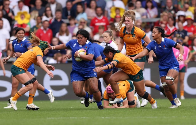 Samoa Australia Women's Rugby World Cup