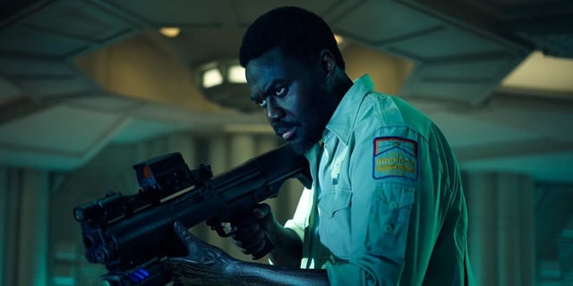 Babou Ceesay as Morrow in 'Alien: Earth.'
