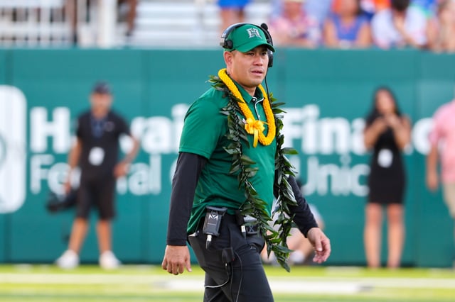 Timmy Chang and Hawaii are favored at home on Saturday night in their season opener vs. Stanford.