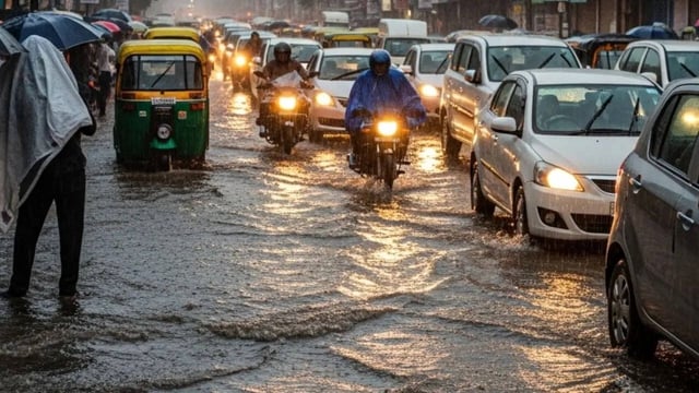 Delhi rains