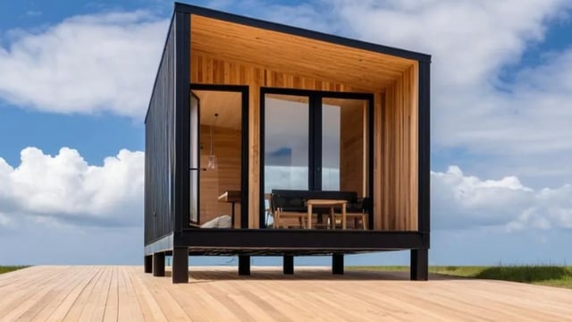 Casa modular.