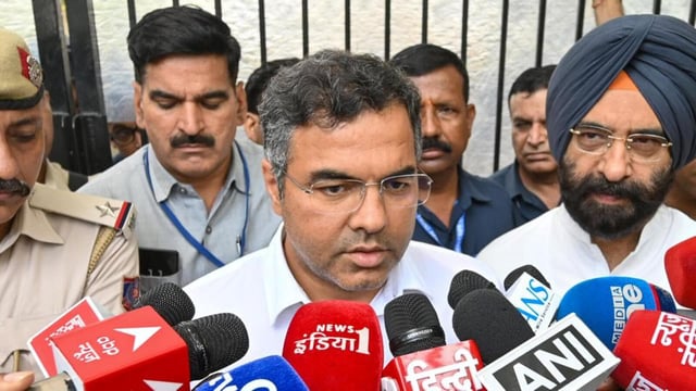 Parvesh Verma. (Sanchit Khanna/HT Photo)