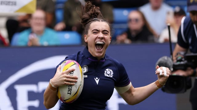 McGhie scored the first of her three tries after just 55 seconds