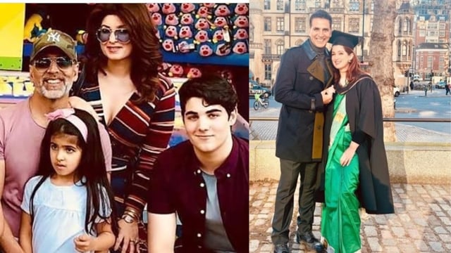 Twinkle Khanna Drops Sweet Family Pics With Akshay, Aarav And Nitara: Happiness Collides Against You When...