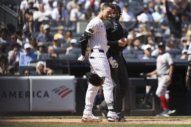 The Yankees were embarrassed by the Red Sox on Saturday afternoon.
