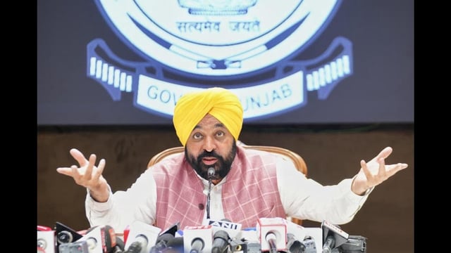 BJP has always done drama in the name of providing facilities to people. We oppose this decision taken against the people of Punjab who feed the entire country, said the Punjab chief minister. (HT)